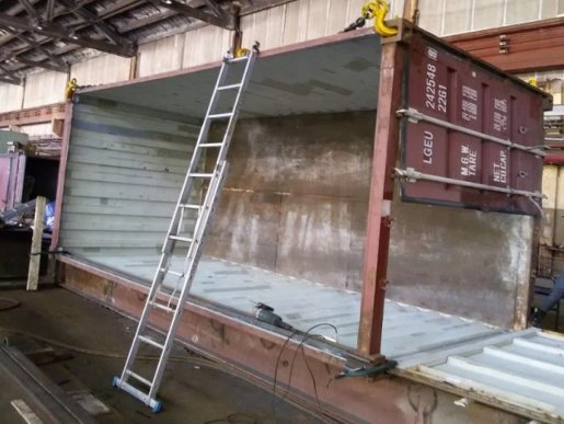 Ремонт сухогрузных и рефрижераторных контейнеров стоимость ремонта и где отремонтировать - Новый Уренгой