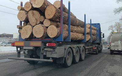 Поиск транспорта для перевозки леса, бревен и кругляка - Новый Уренгой, цены, предложения специалистов