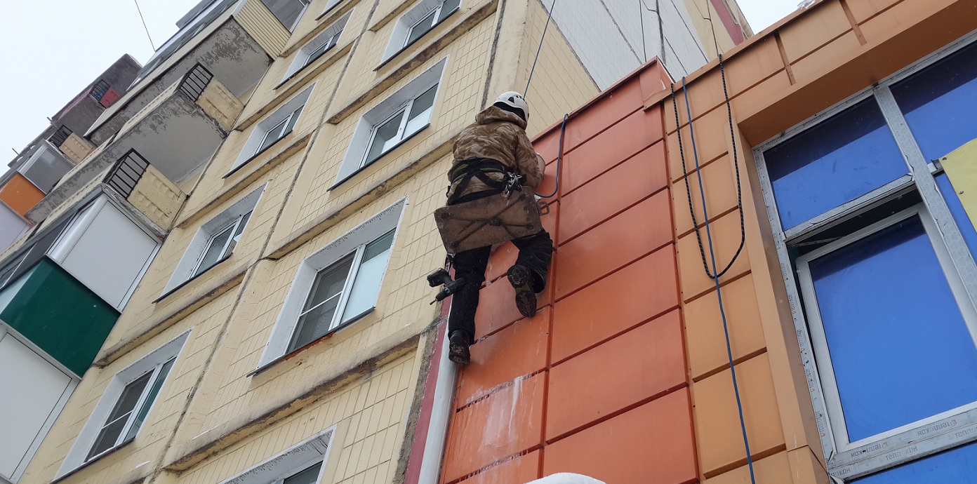 Услуги промышленных альпинистов для высотных работ в Муравленко